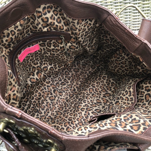 Vintage Betsey Johnson Tote Handbag Large Charms - Picture 10 of 16